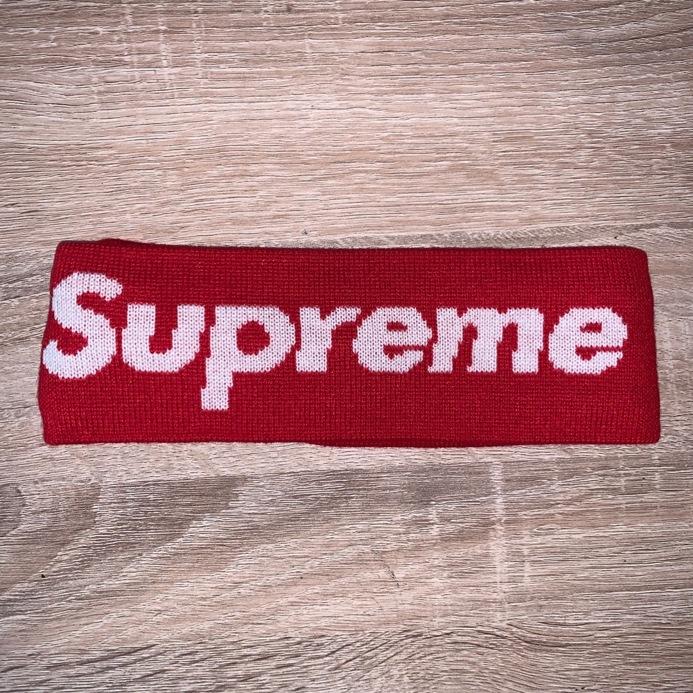 Supreme New Era Big Logo Headband - Picture 4 of 4